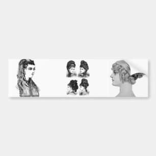 Pegatina Para Coche Gorras de época