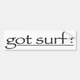 Pegatina Para Coche gotsurfbumpersticker