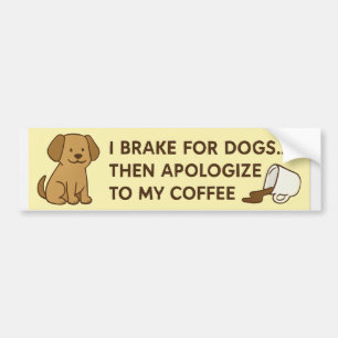 Pegatina Para Coche Gracioso Perro Lover Bumper Sticker