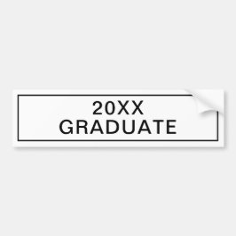 Pegatina Para Coche Graduación personalizada del año 2025 2026