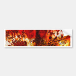 Pegatina Para Coche Graffiti de cara roja