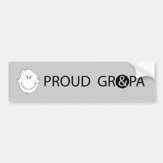 Pegatina Para Coche GRANDPA1_BUMPER (color)