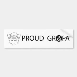 PEGATINA PARA COCHE GRANDPA_BUMPER STICKER1