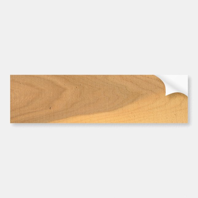 Pegatina Para Coche Granos de madera en una plancha aserrada (Frente)