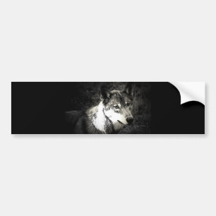 Pegatina Para Coche Gray Wolf