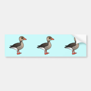 Pegatina Para Coche Graylag Goose
