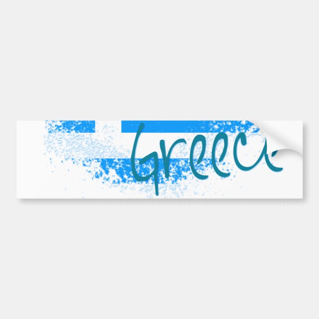 Pegatina Para Coche Grecia (Frente)