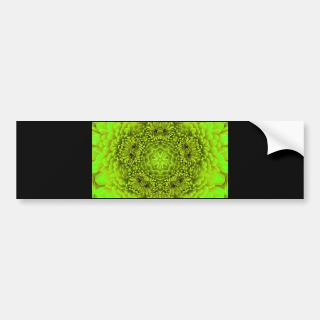 PEGATINA PARA COCHE GREEN DAHLIA (Frente)