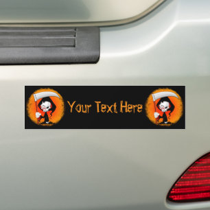 Pegatina Para Coche Grim Reaper Personalizado