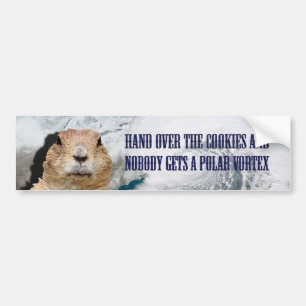 Pegatina Para Coche Groundhog Day Polar Vortex