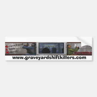 Pegatina Para Coche GSKBan12, www.graveyardshiftkillers.com