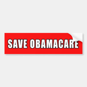 PEGATINA PARA COCHE GUARDAR EL RATÓN DE OBAMACARE