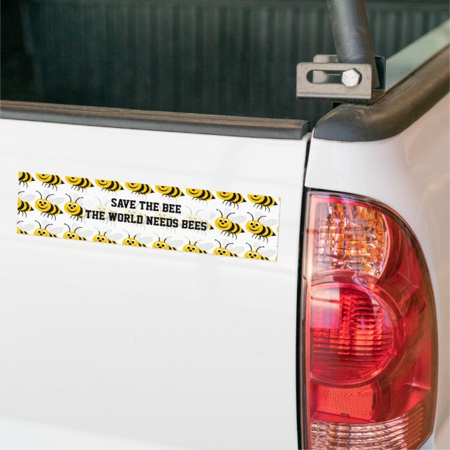 Pegatina Para Coche Guardar La Abeja (En Camión)