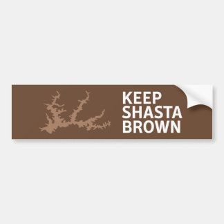 Pegatina Para Coche Guarde a Shasta Brown