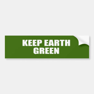PEGATINA PARA COCHE GUARDE EL VERDE DE LA TIERRA