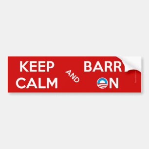 Pegatina Para Coche Guarde la calma y a Barry encendido