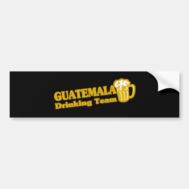 PEGATINA PARA COCHE GUATEMALA (Frente)