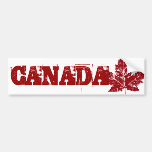 Pegatina Para Coche Guay Canada Bumper Sticker Dolor en la hoja de arc