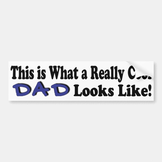 Pegatina Para Coche Guay Dad Bumper Sticker (Frente)