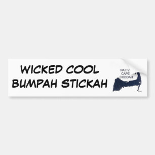 Pegatina Para Coche GUAY TRAVIESO BUMPAH STICKAH del cabo nativo