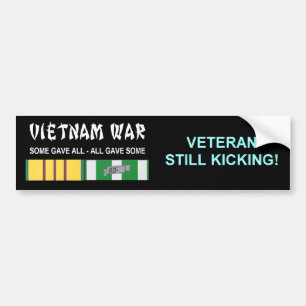 PEGATINA PARA COCHE GUERRA DE VIETNAM TODAVÍA QUE GOLPEA AL VETERANO