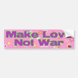 Pegatina Para Coche Guerra del amor no