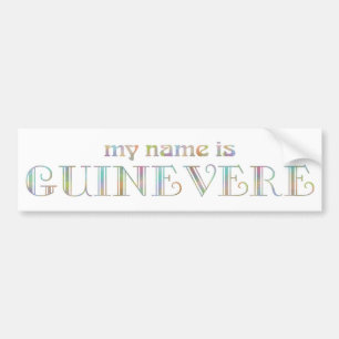 Pegatina Para Coche Guinevere