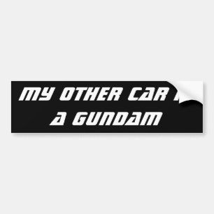 Pegatina Para Coche Gundam