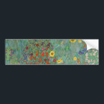 Pegatina Para Coche Gustav Klimt - Jardín de campo con girasoles<br><div class="desc">Jardín de campo con girasoles / Jardín de granja con girasoles - Gustav Klimt en 1905-1906</div>
