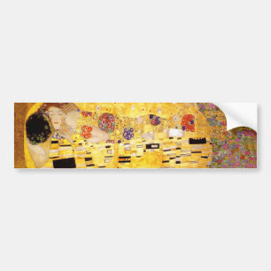 Pegatina Para Coche Gustav Klimt La Pintura Clásica Del Beso