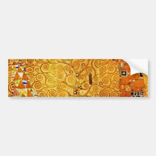 Pegatina Para Coche Gustav Klimt Nouveau, árbol de la vida