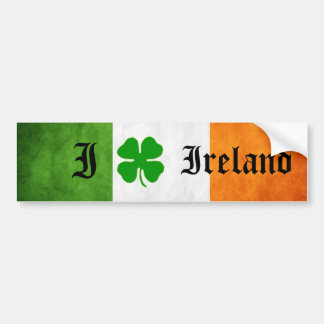 Pegatina Para Coche gusto de Irlanda (pegatina)