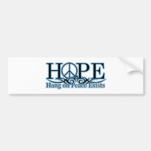 Pegatina Para Coche H.O.P.E - La caída en paz existe