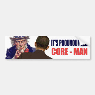 Pegatina Para Coche Ha pronunciado CORE-MAN