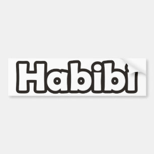 Pegatina Para Coche Habibi