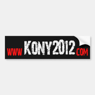 Pegatina Para Coche Haga Kony famoso - Kony 2012