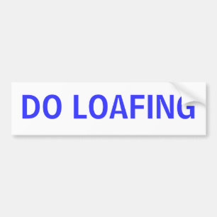 PEGATINA PARA COCHE HAGA LOAFING