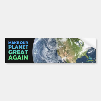 Pegatina Para Coche Haga nuestro planeta grande otra vez