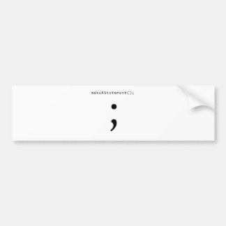 Pegatina Para Coche Haga una declaración