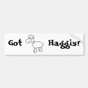 Pegatina Para Coche ¿Haggis conseguido?