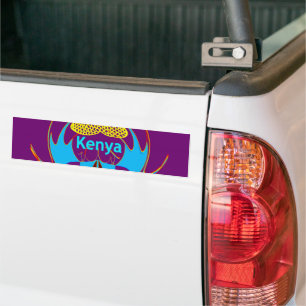 Pegatina Para Coche Hakuna Matata Kenya Mariposa Arte Imprimir/Gráfico