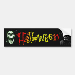 Pegatina Para Coche Halloween Bumpersticker