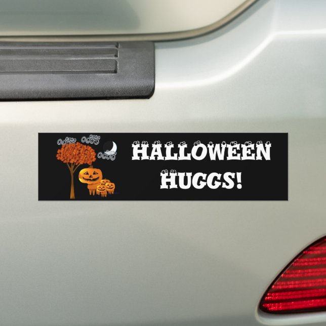 PEGATINA PARA COCHE HALLOWEEN CABEZAS DE PUMPKIN (en coche)
