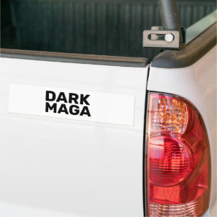 Pegatina Para Coche Halloween oscuro Maga divertido Trump Elon 2024