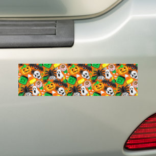 Pegatina Para Coche Halloween Spooky Candies Fiesta