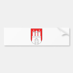 Pegatina Para Coche Hamburguesa escudo de armas