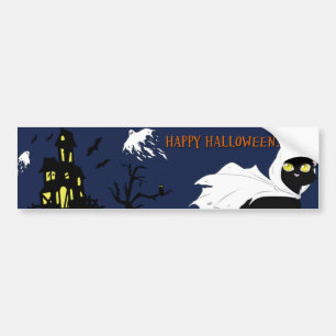 Pegatina Para Coche Happy Halloween