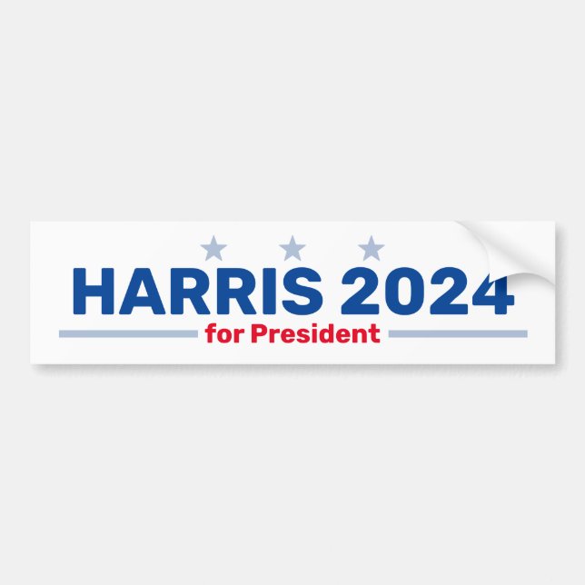 Pegatina Para Coche Harris 2024 (Frente)