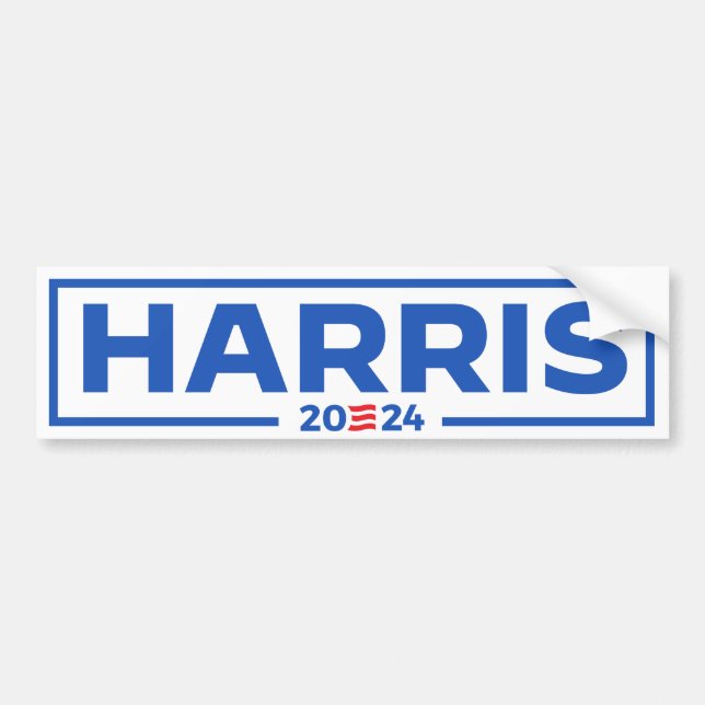 PEGATINA PARA COCHE HARRIS 2024 (Frente)