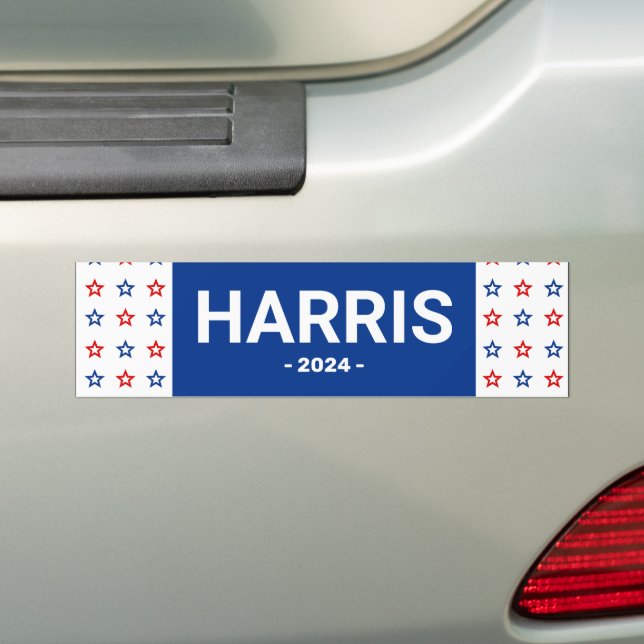 Pegatina Para Coche Harris 2024 (en coche)